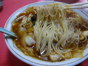 龍苑　広東麺